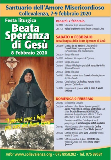 Festa liturgica 2020